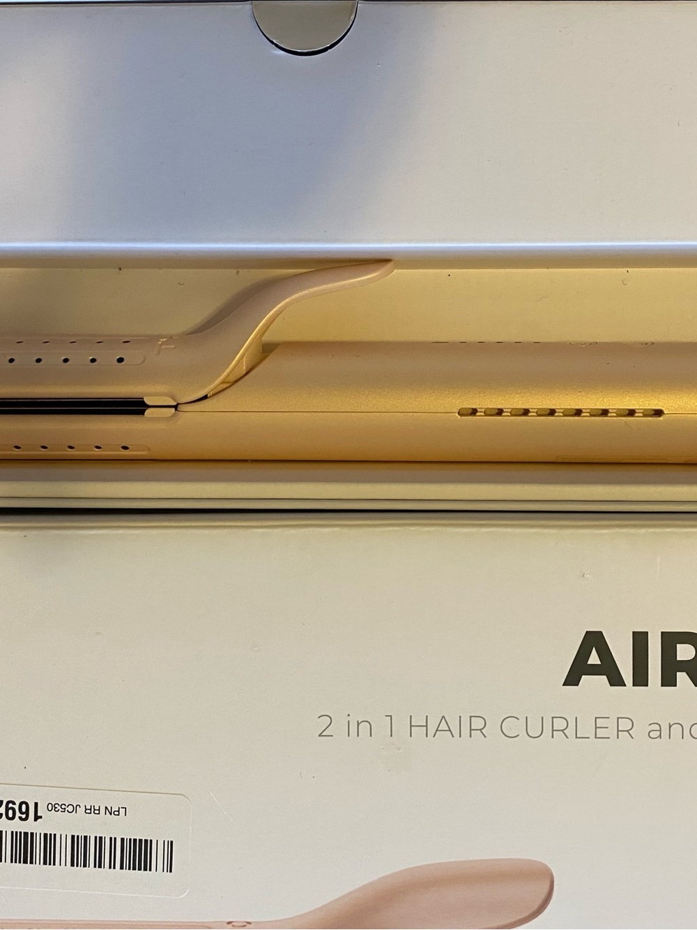 TYMO Airflow Gold Blush 2-in-1 Hair Curler and Straightener